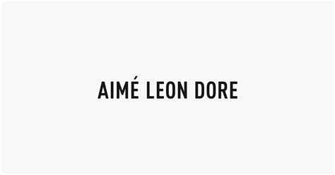 mon amie dior|Aimé Leon Dore.